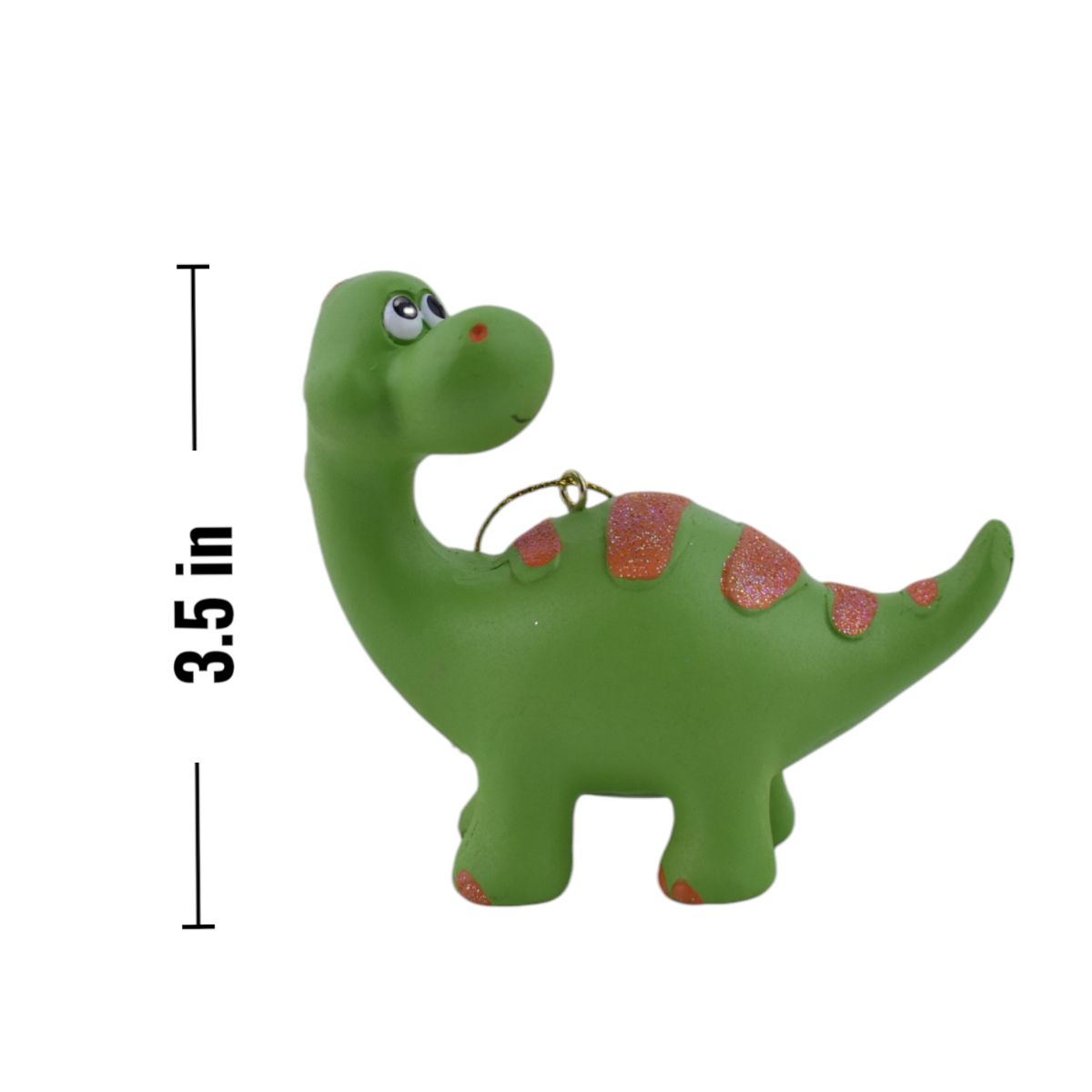 Green Dinosaur Ornament