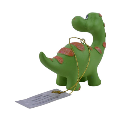 Green Dinosaur Ornament