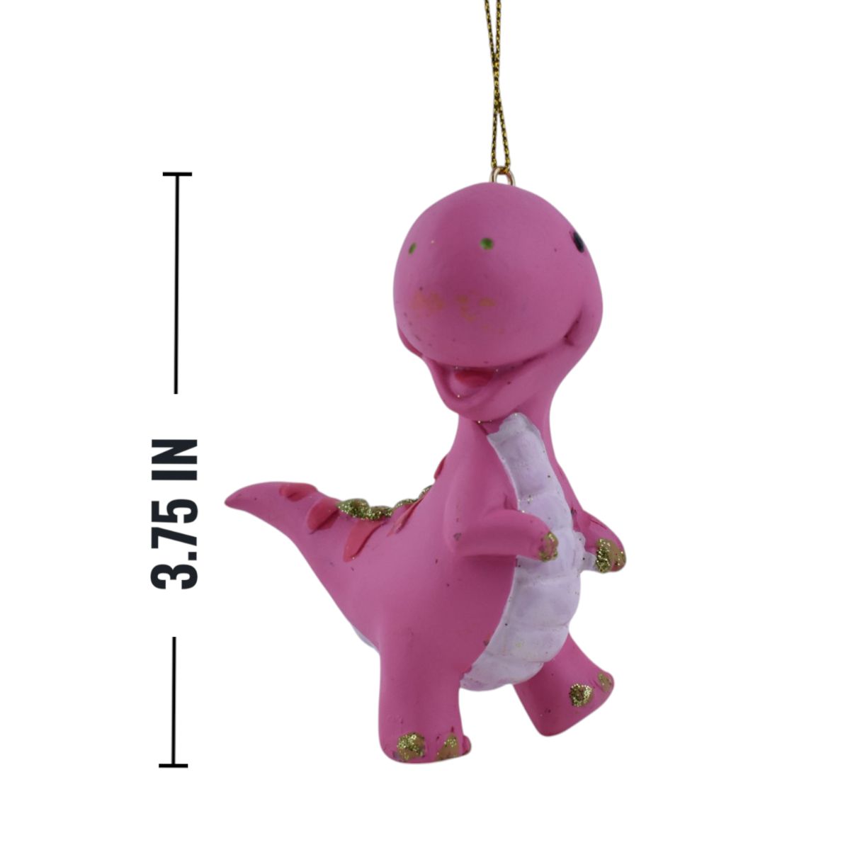 Pink Dinosaur Ornament