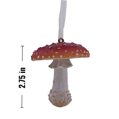 Flat Top Mushroom Ornament