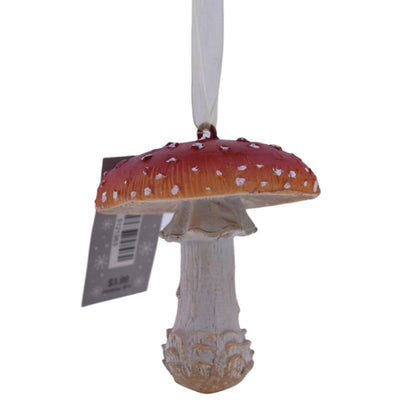 Flat Top Mushroom Ornament