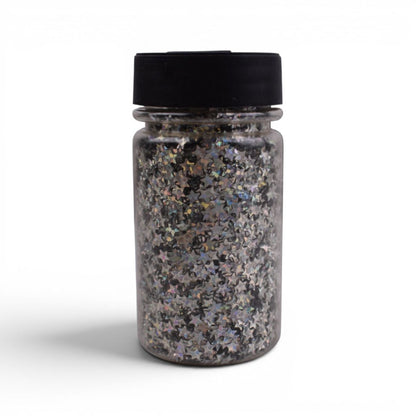 Twinkling Star Shapes Glitter Shaker, 1.4oz