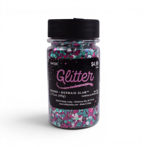 Mermaid Glam Round Glitter, 1.71oz