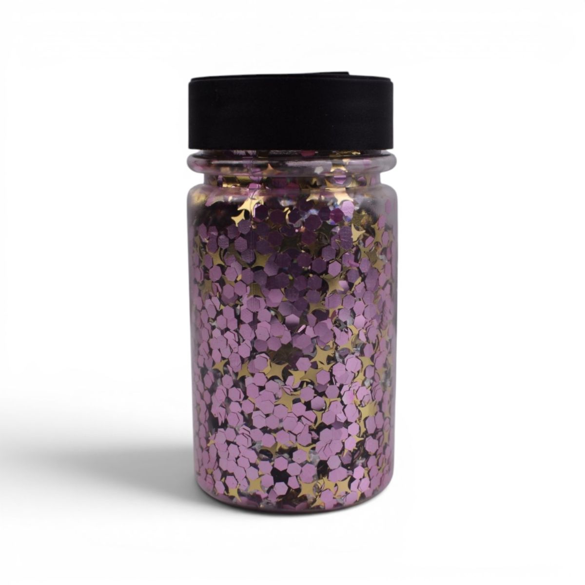 Unicorn Mix Glitter Shapes in Pink and Gold, 1.12oz