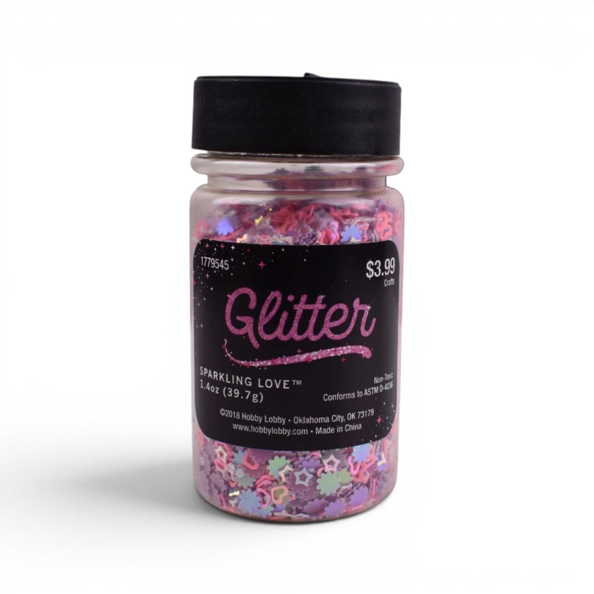 Sparkling Love Multi-Color Glitter, 1.4oz