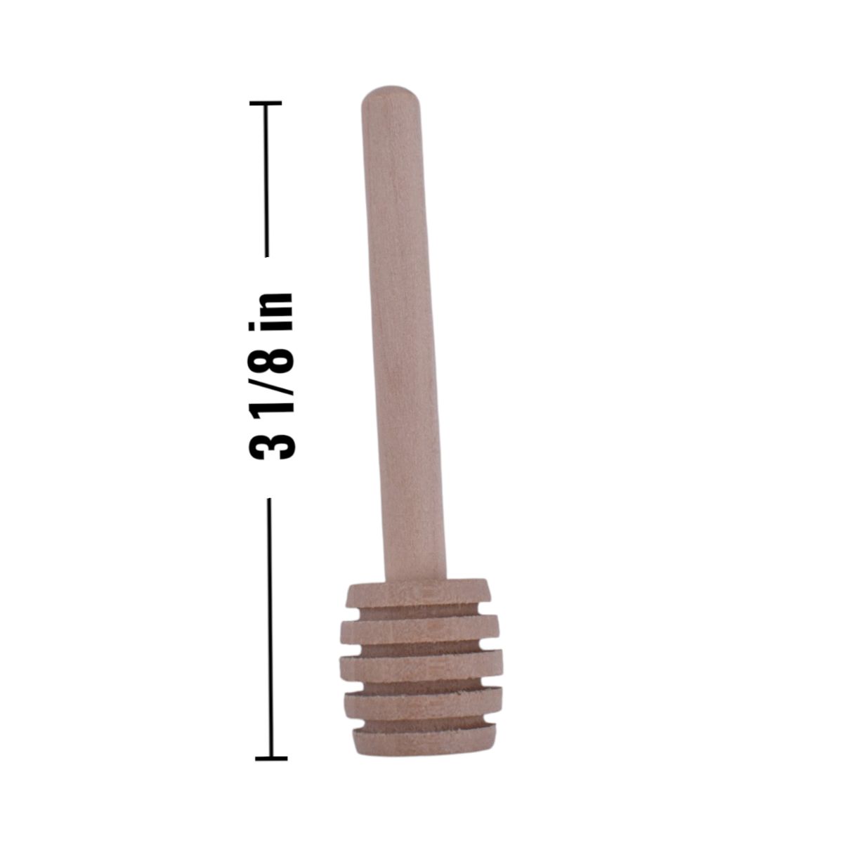 Wooden Honey Dippers, Set of 6