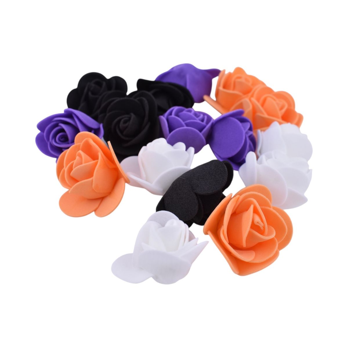 Halloween Foam Roses, 16 pc