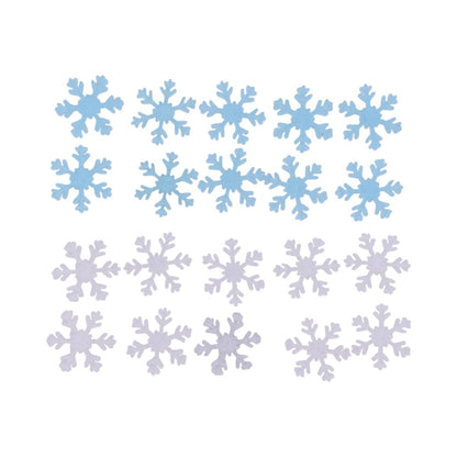 Acrylic Snowflakes, 20 pc