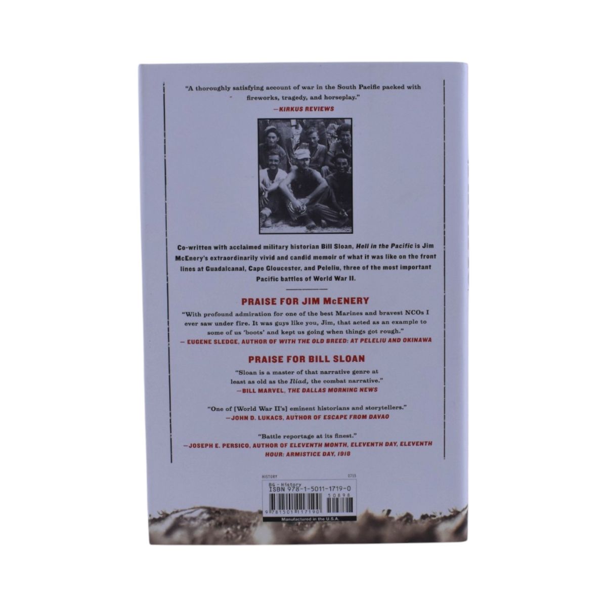 Hell in the Pacific A Marine Rifleman's Journey from Guadalcanal to Peleliu by Jim McEnery & Bill Sloan