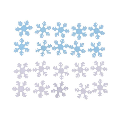 Acrylic Snowflakes, 20 pc