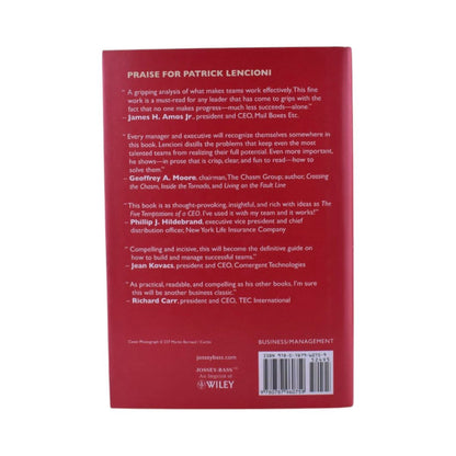 The Five Dysfunctions of a Team: A Leadership Fable by Patrick M. Lencioni