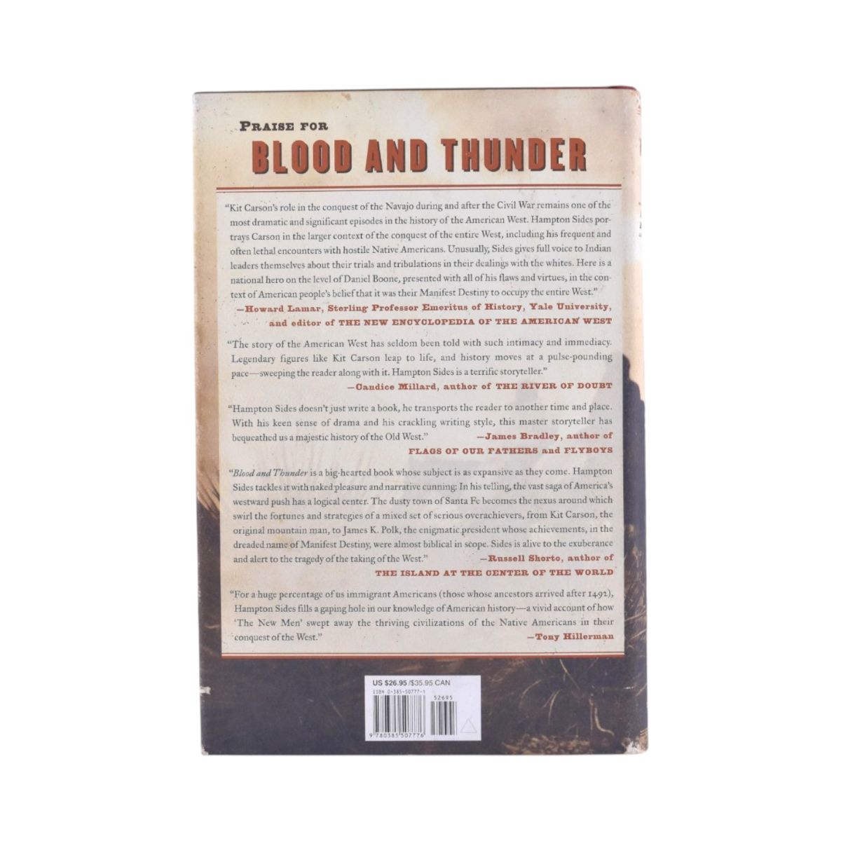 Blood and Thunder ; The Epic Story of Kit Carson and the Conquest of the American West by Hampton Sides