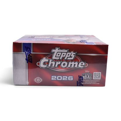 Topps Chrome 2026 Baseball Jumbo Hobby Box