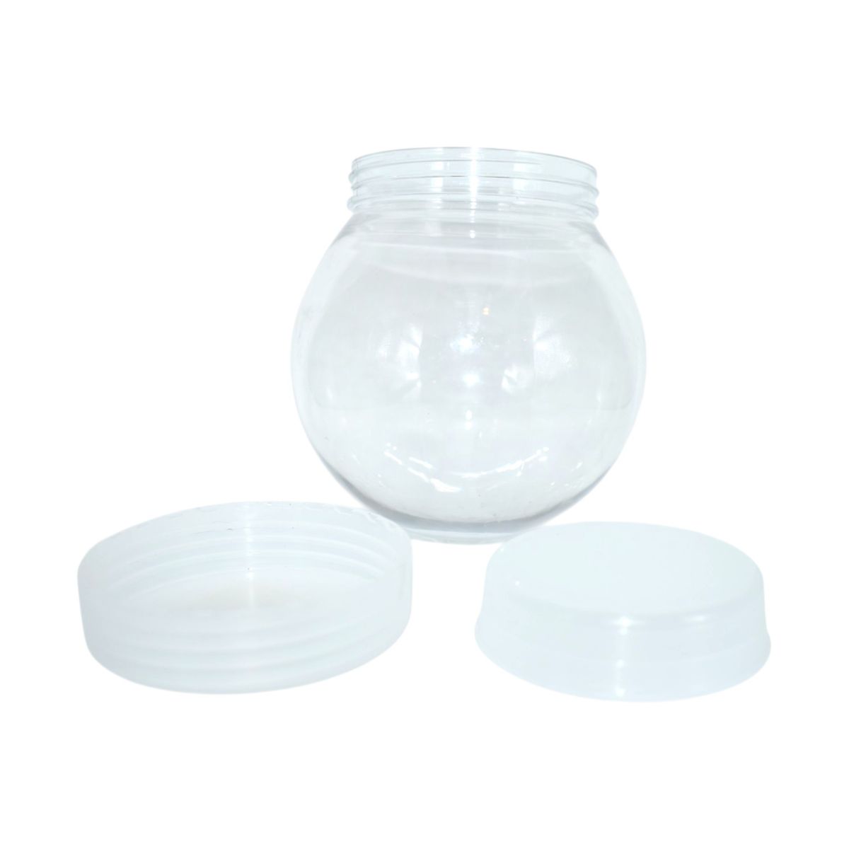 Clear Round Plastic Snow Globe