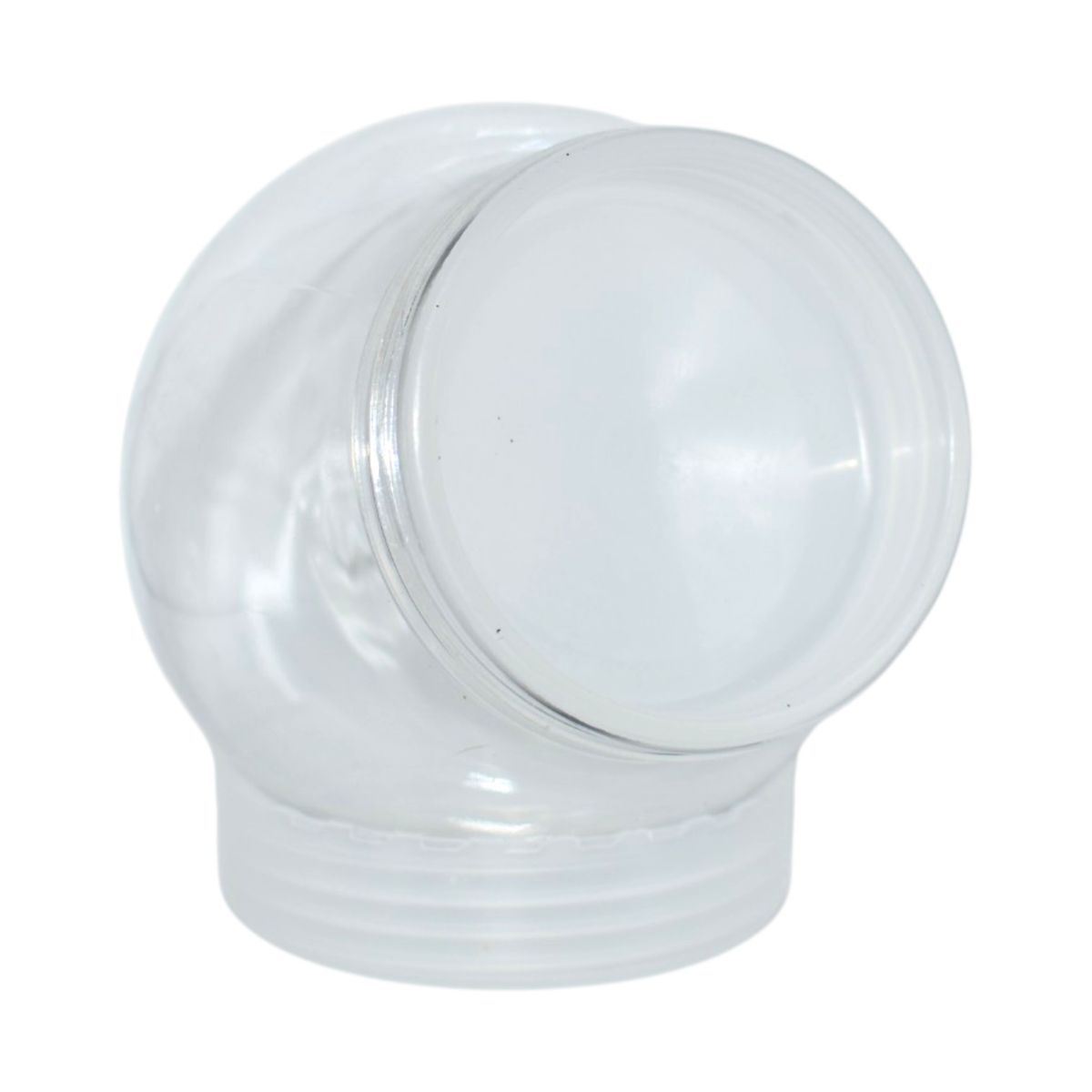 Clear Round Plastic Snow Globe