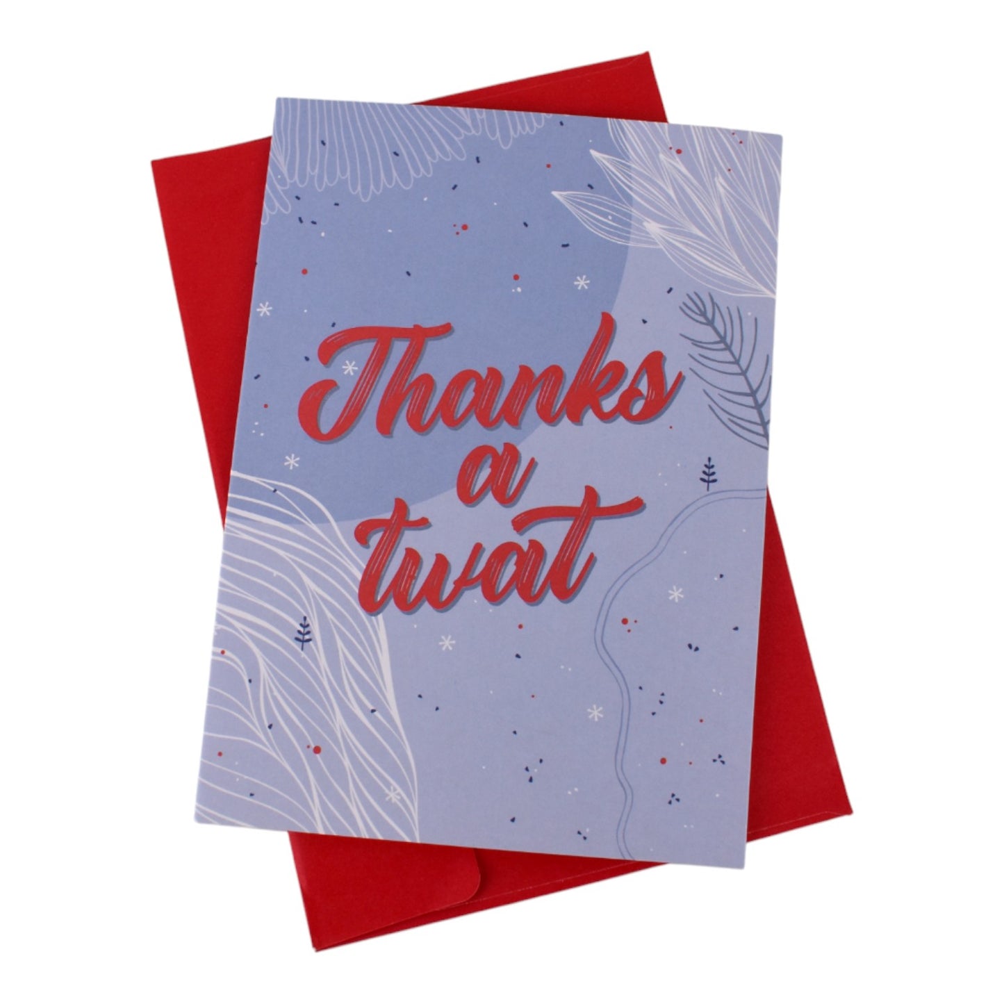 Sassy Thank You Greeting Cards – Set of 4 (With Envelopes)
