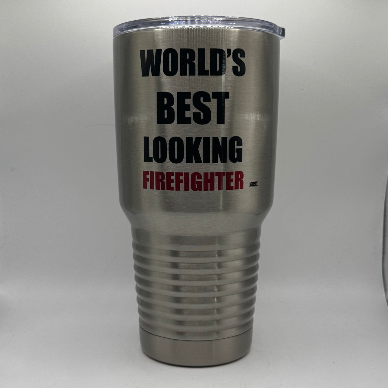 World’s Best Looking Firefighter – 30 oz Polar Camel Tumbler with Lid
