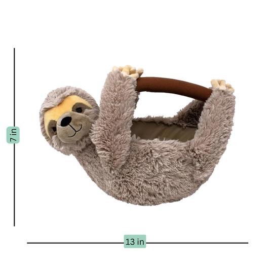 Sloth Plush Basket