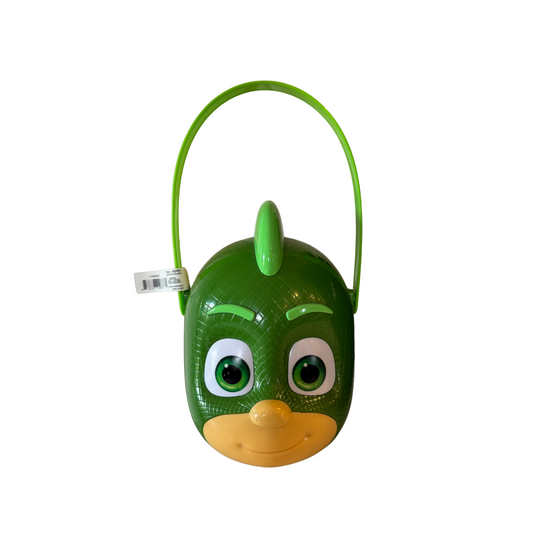 PJ Masks Gekko Figural Bucket – Green Plastic Character Pail