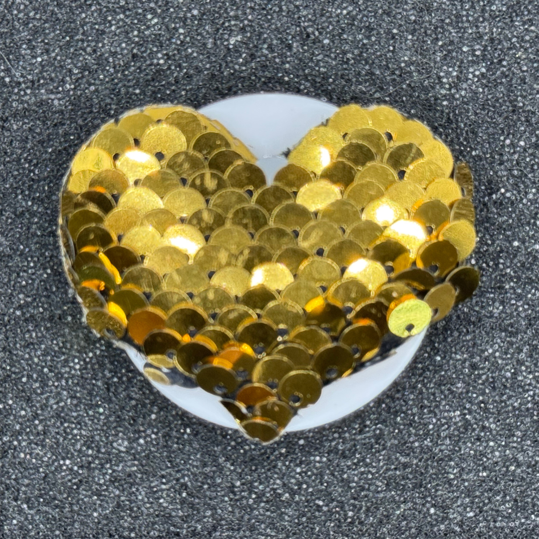 Heart Sequins Pop-Out Phone Kickstand