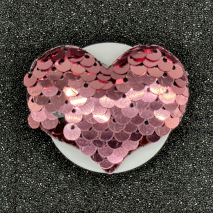 Heart Sequins Pop-Out Phone Kickstand