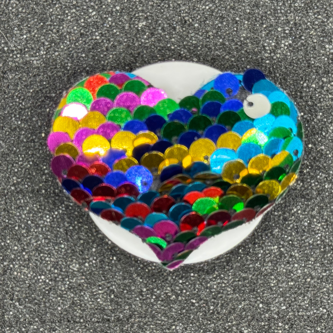 Heart Sequins Pop-Out Phone Kickstand