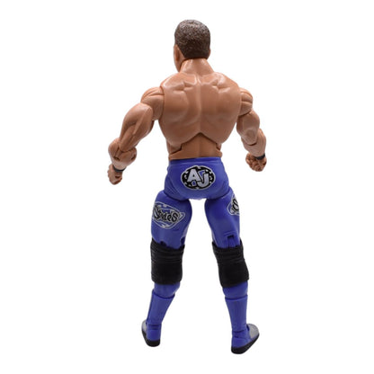 WWE AJ Styles Action Figure Mattel Blue Tights P1 Boots Loose
