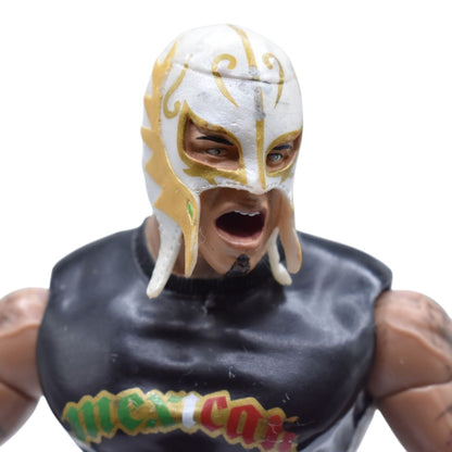 WWE Rated R Superstar Action Figure with Black and White Mexican Gear, Loose