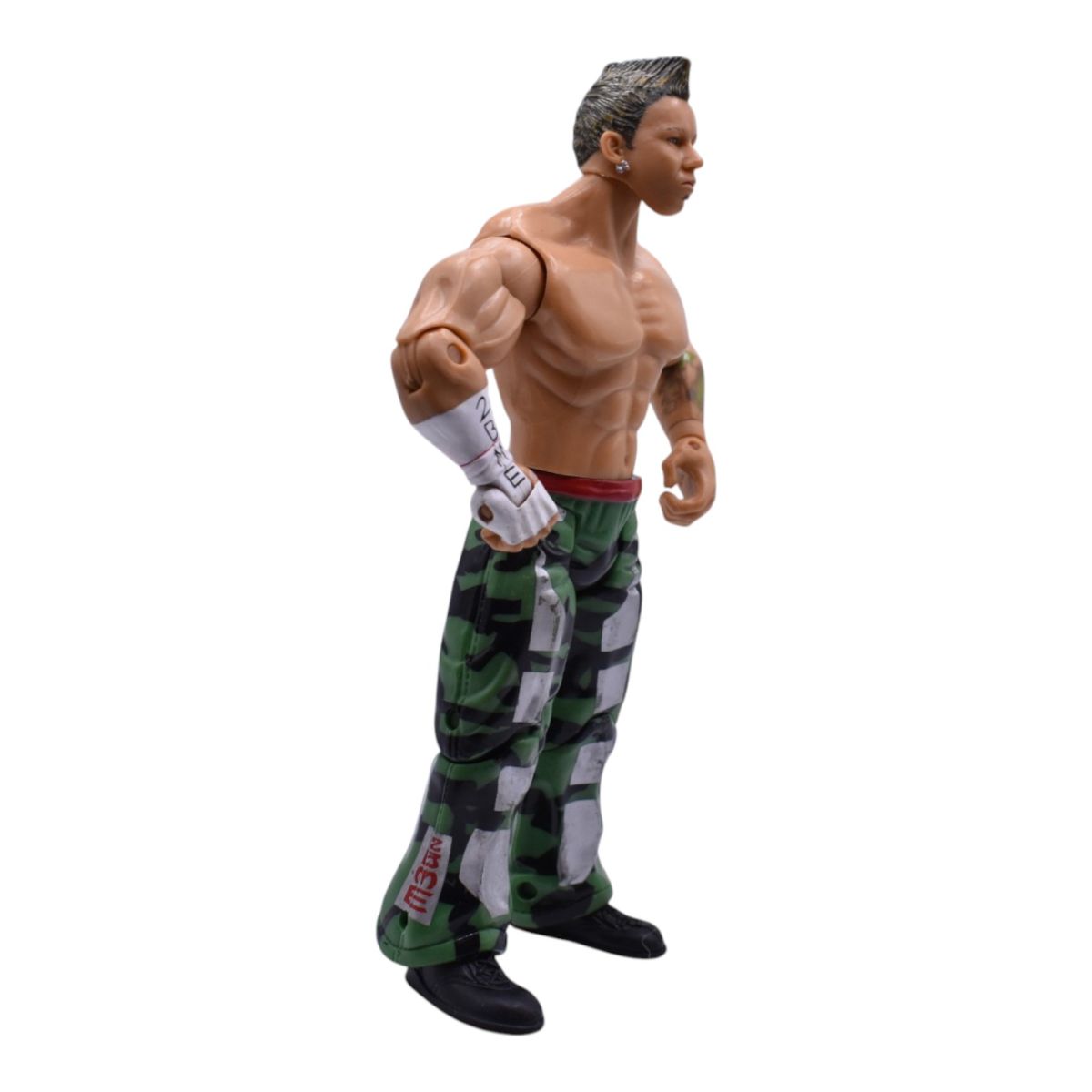 WWE Mattel Jeff Hardy Action Figure in Green Camo Pants