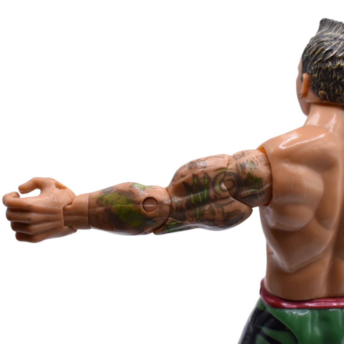 WWE Mattel Jeff Hardy Action Figure in Green Camo Pants