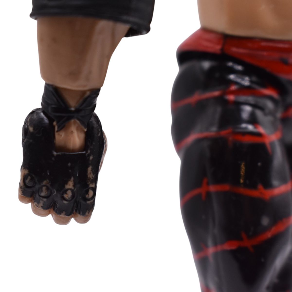 WWE Mattel Kane Action Figure with Black and Red Flame Tights Loose