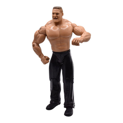 WWE Mattel Brock Lesnar Action Figure in Black Track Pants, Loose