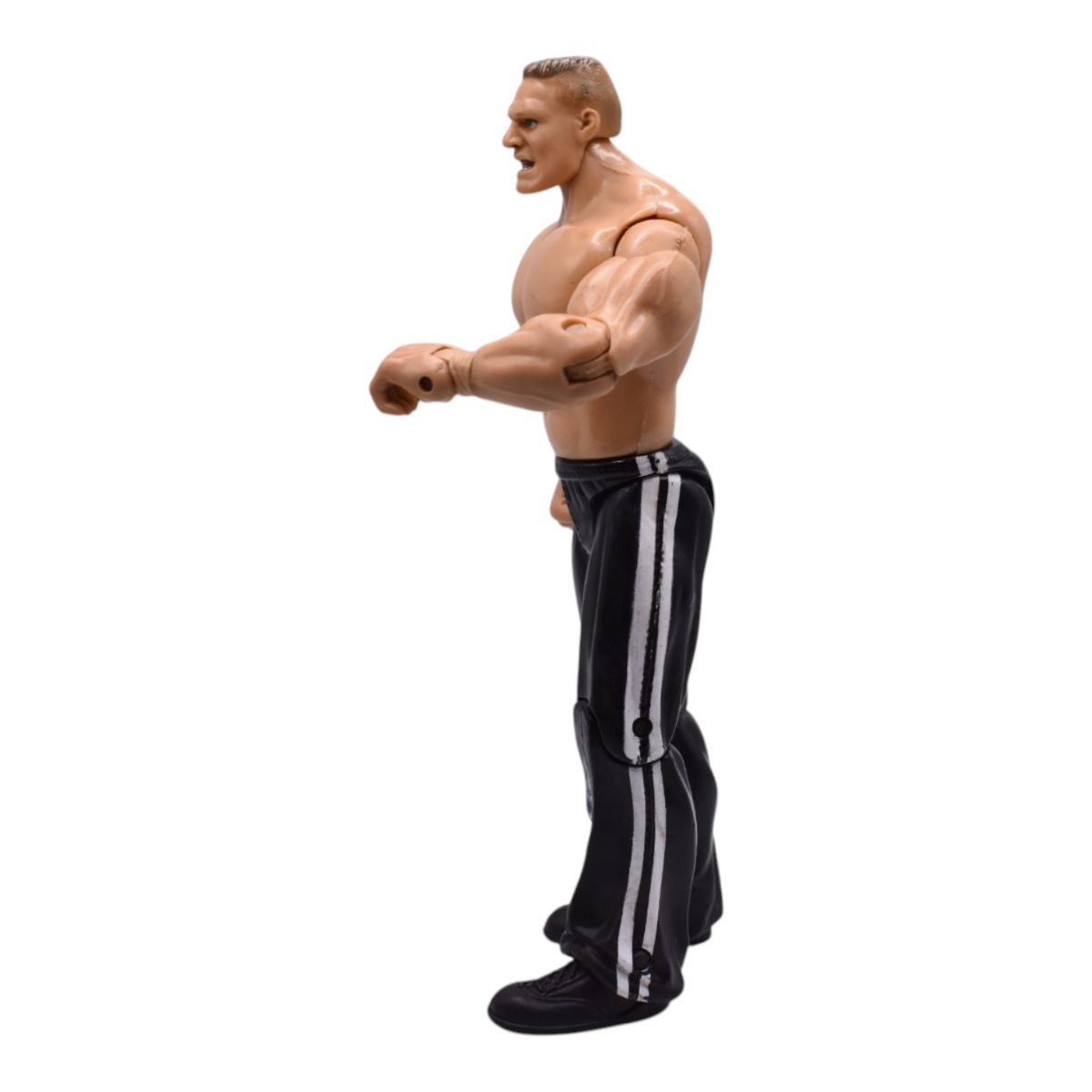 WWE Mattel Brock Lesnar Action Figure in Black Track Pants, Loose