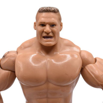 WWE Mattel Brock Lesnar Action Figure in Black Track Pants, Loose