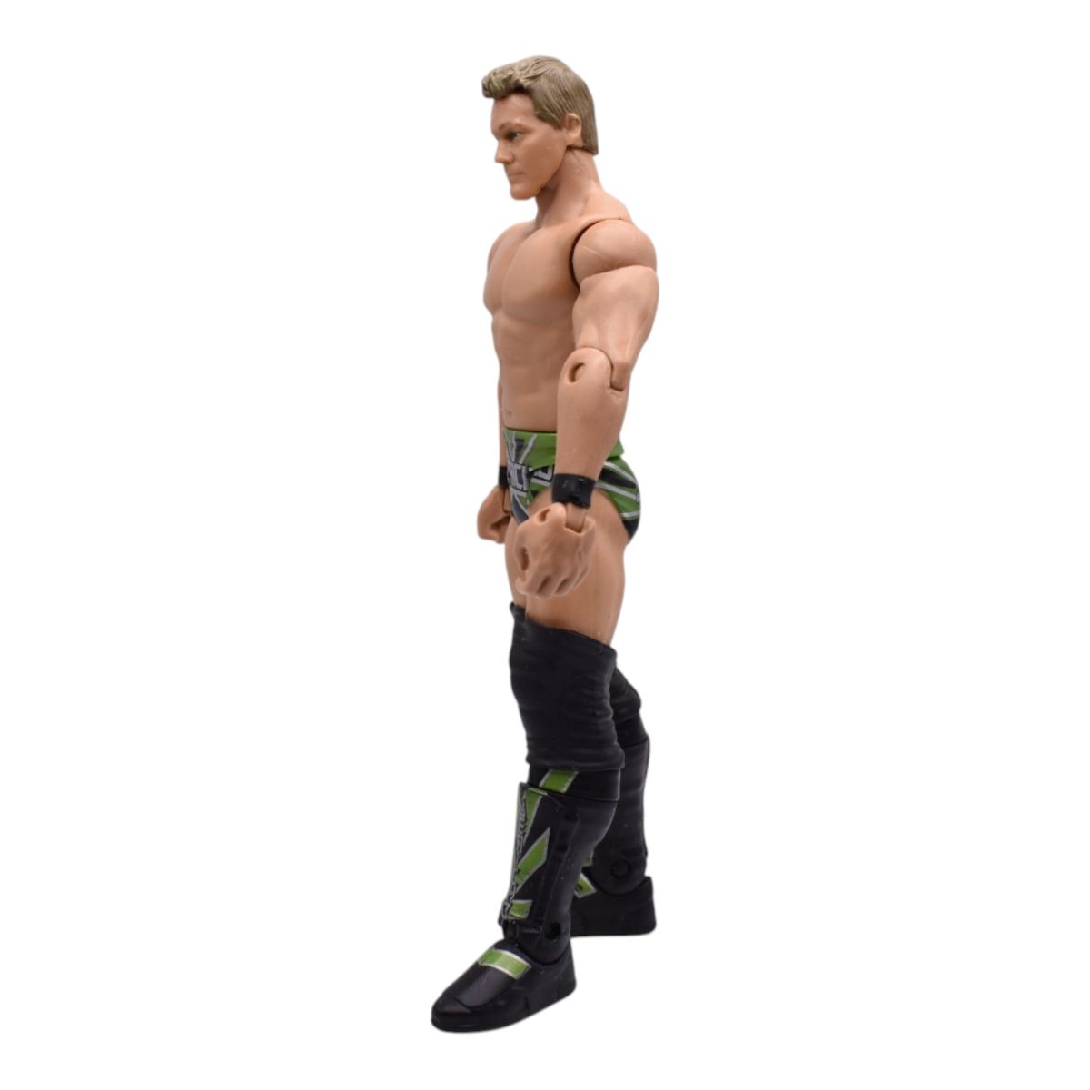 WWE Mattel Chris Jericho Green and Black Trunks Wrestling Action Figure