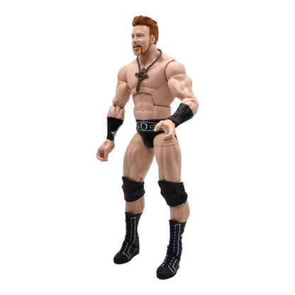 WWE Mattel Sheamus Action Figure in Black Celtic Trunks