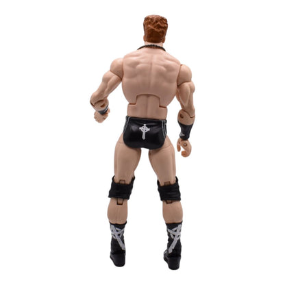 WWE Mattel Sheamus Action Figure in Black Celtic Trunks
