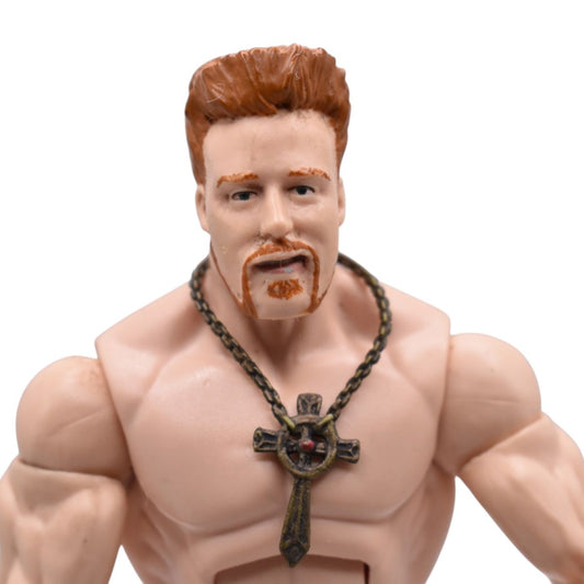 WWE Mattel Sheamus Action Figure in Black Celtic Trunks