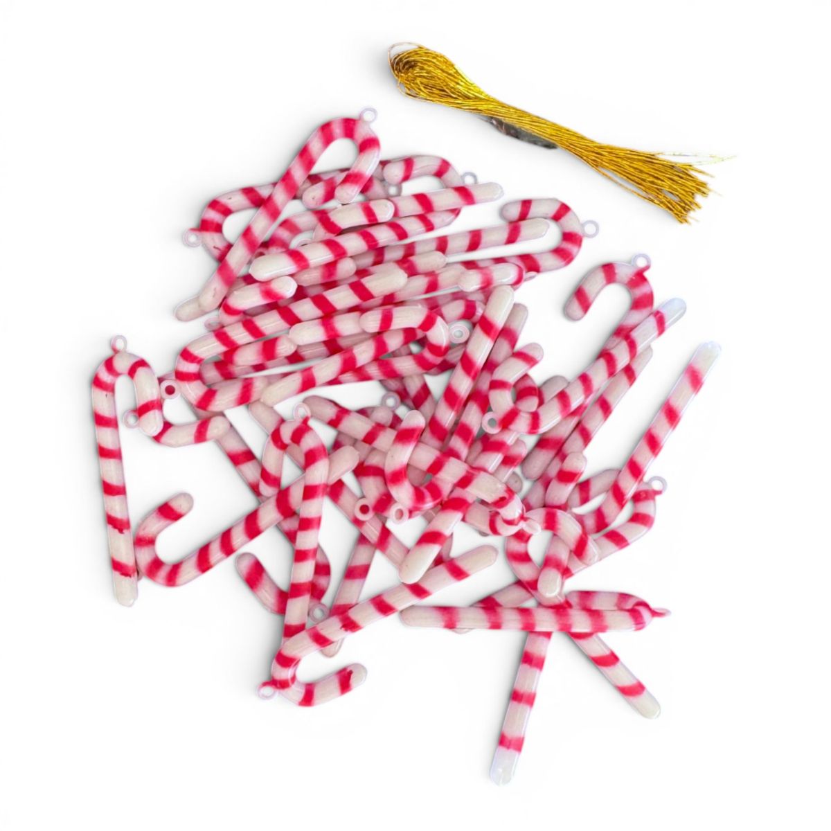 Candy Cane Ornaments, 48-Pieces