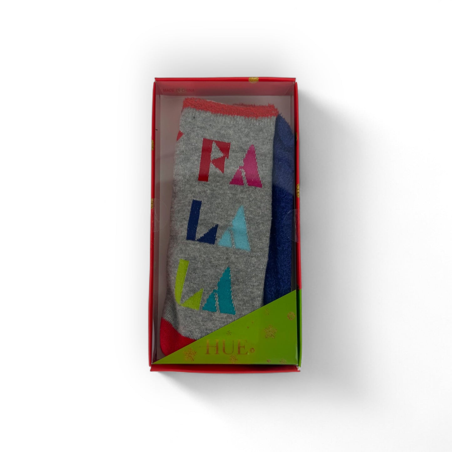 Footsie Christmas Socks Gift Set  - Fa La La (2 Pack)