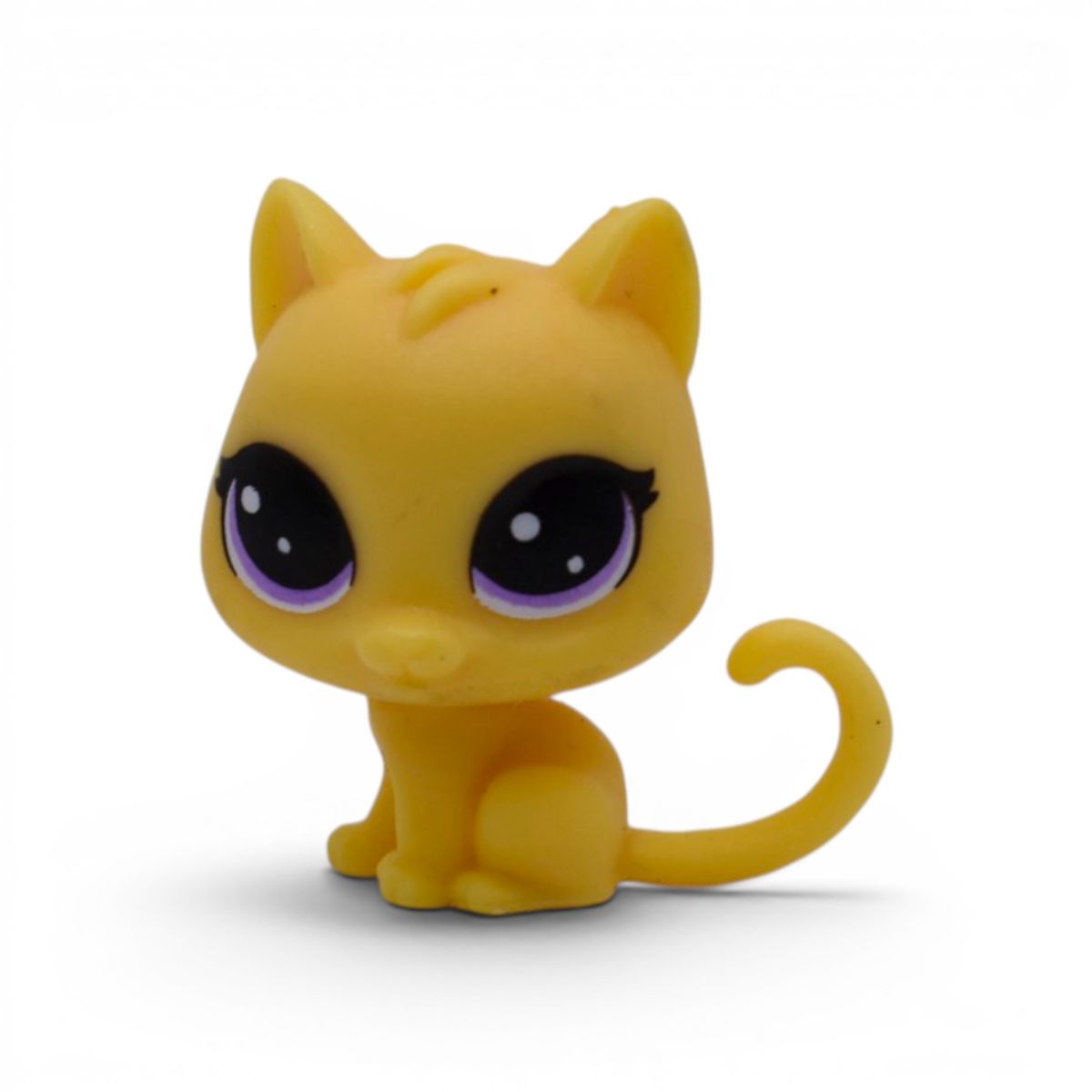 Littlest Pet Shop - Yellow Cat  Micro Figure