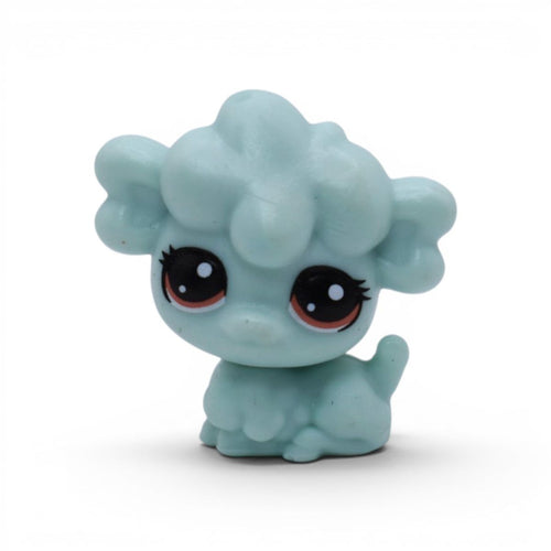 Littlest Pet Shop - Green Poodle Micro Figure