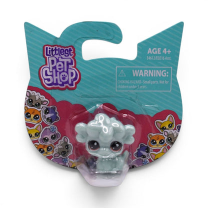 Littlest Pet Shop - Green Poodle Micro Figure
