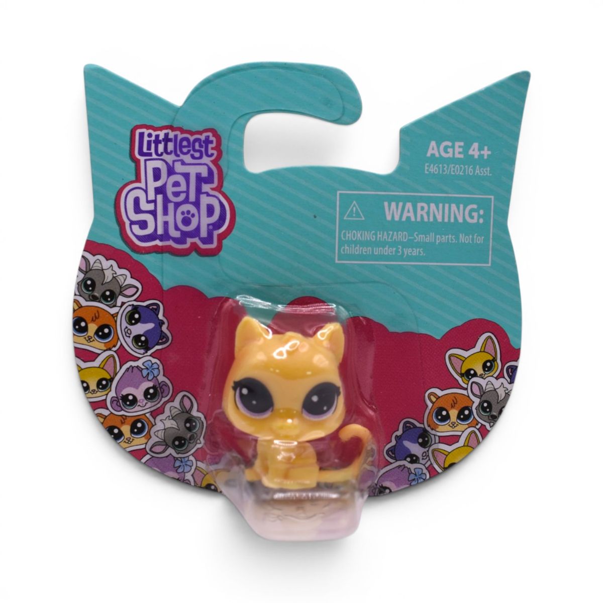 Littlest Pet Shop - Yellow Cat  Micro Figure