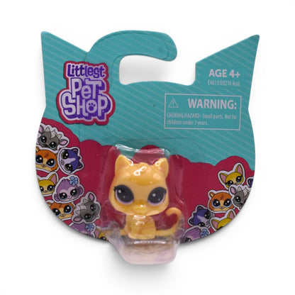 Littlest Pet Shop - Yellow Cat  Micro Figure