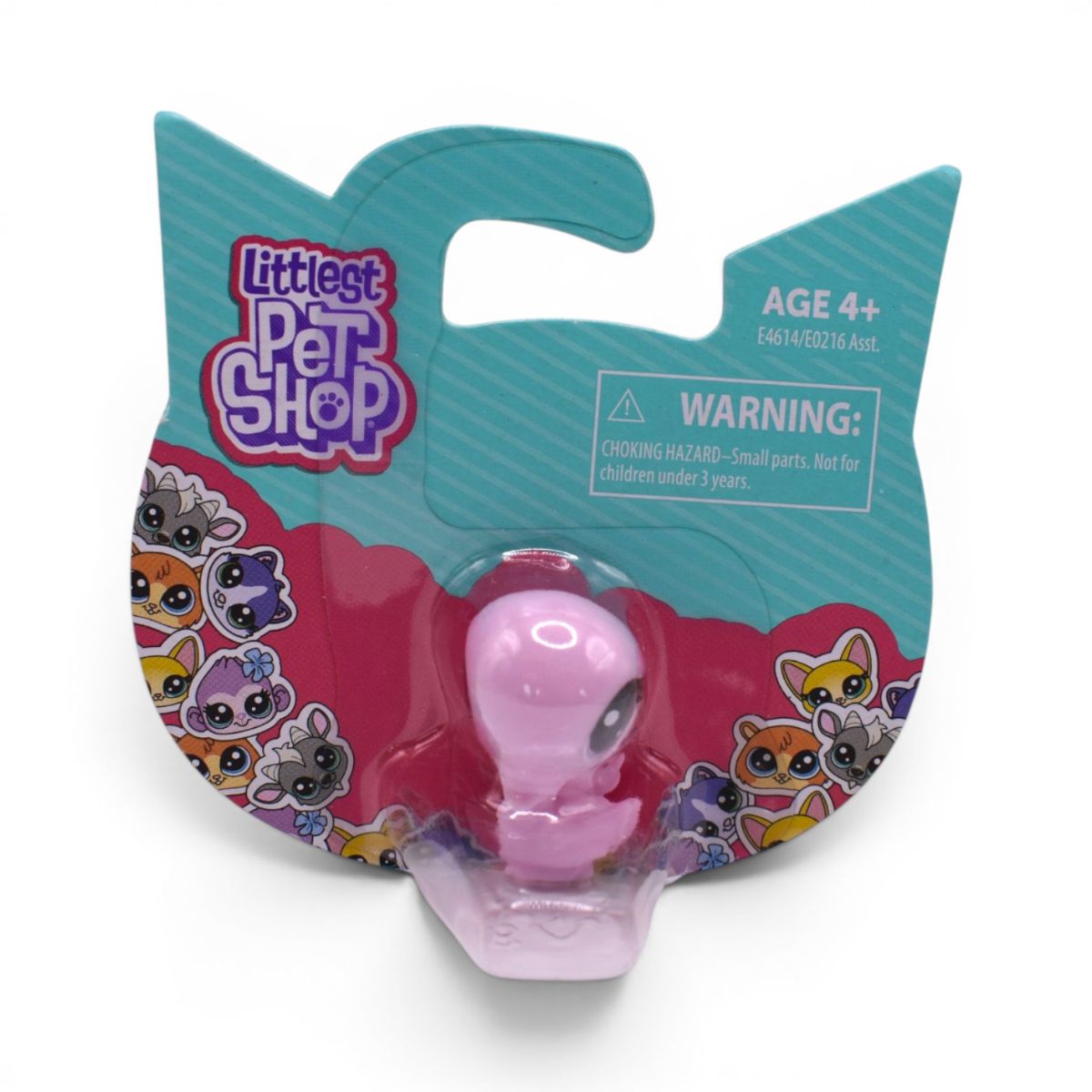 Littlest Pet Shop - Pink Bird Micro Figure