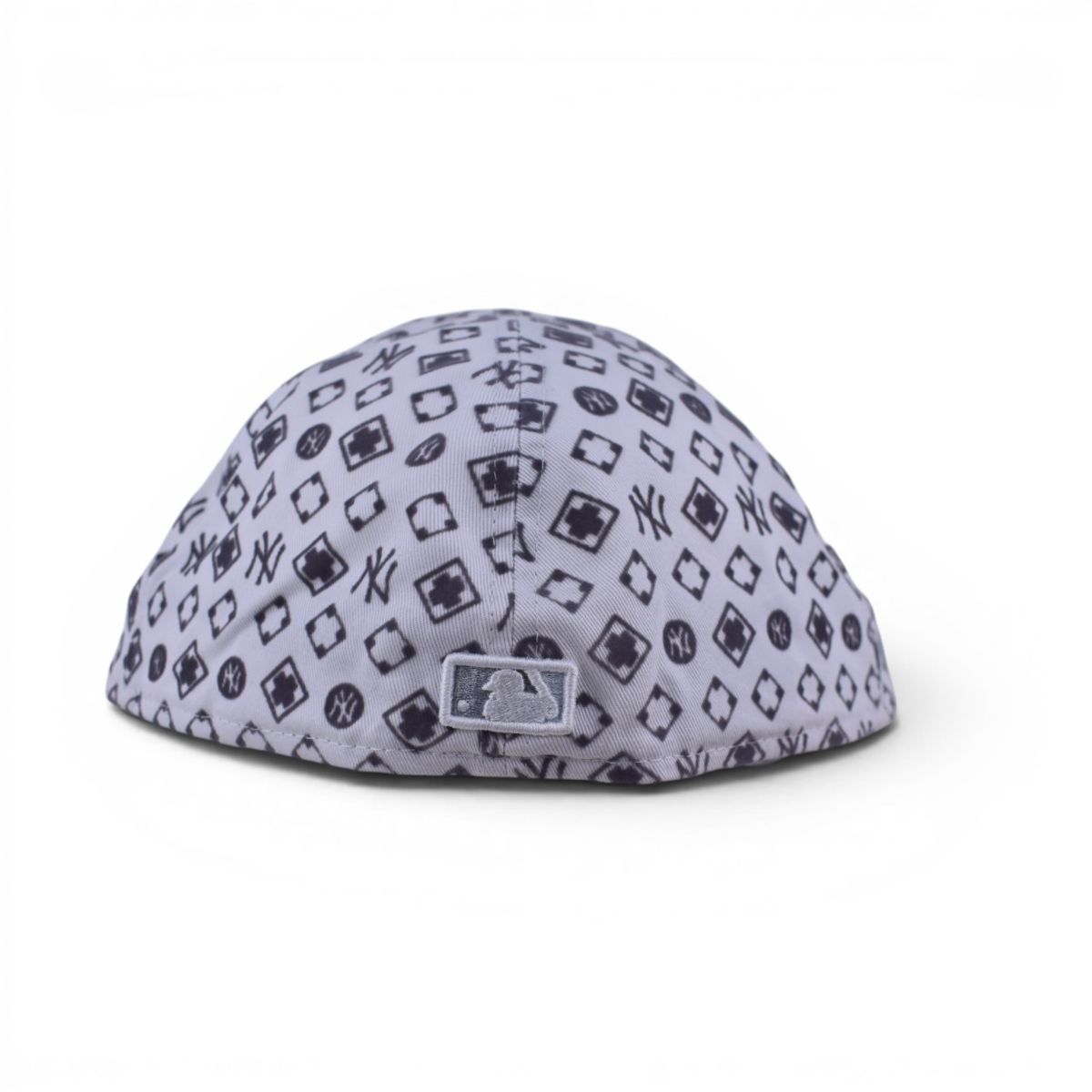 New Era New York Yankees Grey Monogram Fitted Cap, Size 7 7/8