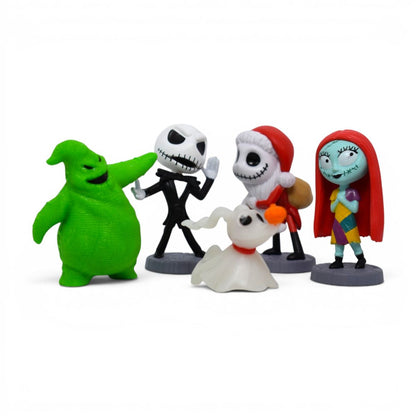 The Nightmare Before Christmas Mini Figures Set, 5-Piece