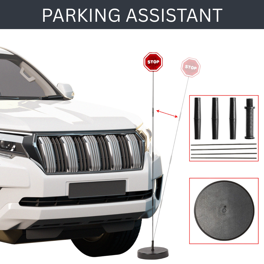 Flashing LED Stop Sign Garage Parking Assistant