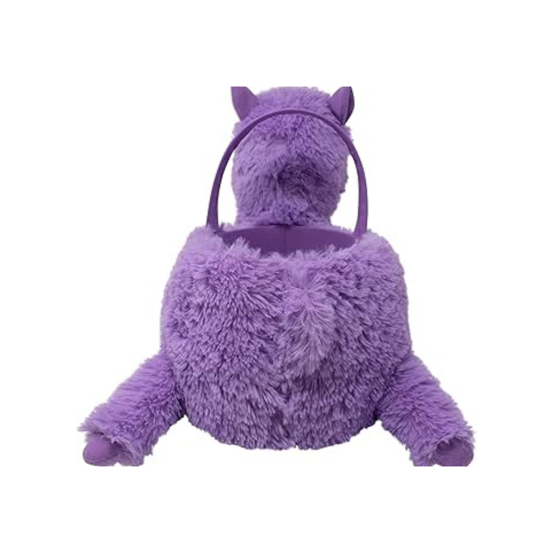 Llama Plush Basket